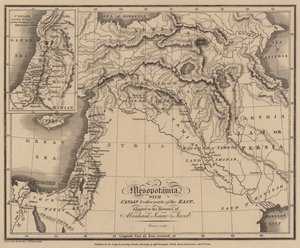 Mesopotamia con Canaan e altre parti dell