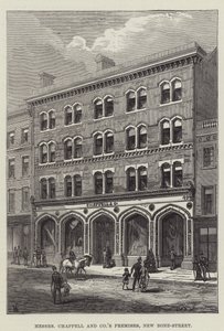 Locali di Messers Chappell and Company, New Bond-Street da English School