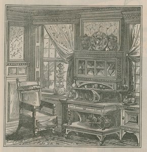 Mobili di Messrs Howard and Sons