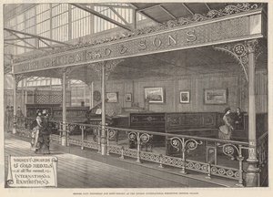 Esposizione di John Brinsmead e Figli alla London International Exhibition, Crystal Palace