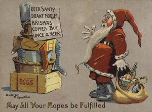 Messaggio per Babbo Natale da English School