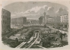 Lavori della Metropolitana a Kings Cross da English School