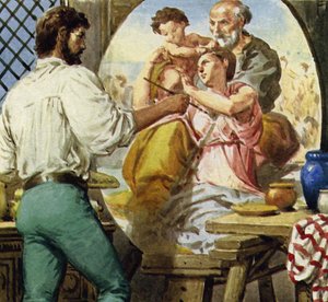 Michelangelo dipinse la Sacra Famiglia per un nobile fiorentino