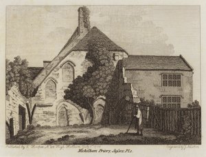 Michelham Priory, Sussex, 1785 da English School