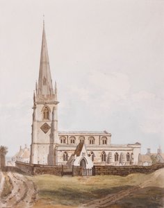 Middleton Cheney, vista sud della chiesa da English School