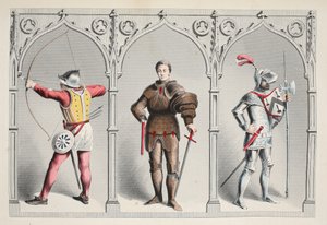 Costume militare a metà del XV secolo da English School