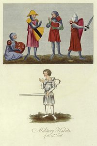 Abiti militari del XIV secolo da English School
