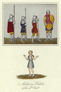 Abiti militari del XIV secolo da English School