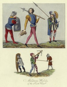 Abiti militari del XV e XVI secolo da English School