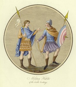 Abiti militari del IX secolo da English School