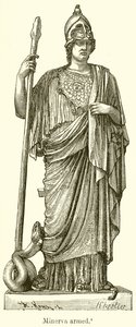 Minerva armata da English School