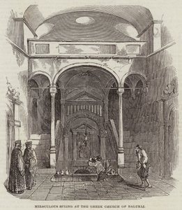 Sorgente miracolosa presso la chiesa greca di Balukli da English School