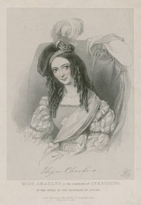 Miss Charles nel ruolo di Cherubino nell