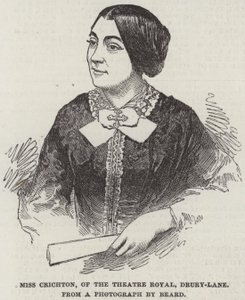 Miss Crichton del Teatro Reale, Drury-Lane da English School