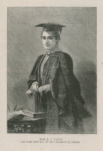 Miss M C Dawes, la prima donna MA dell