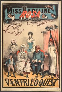 Miss Madeline Rosa, ventriloqua da English School