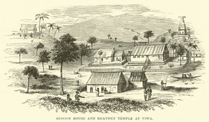 Casa Missionaria e Tempio Pagano a Viwa da English School