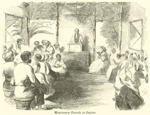 Chiesa missionaria a Ceylon