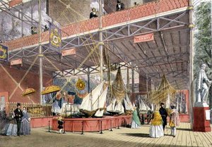 Modelli di barche dalla sezione India della Grande Esposizione del 1851, da 