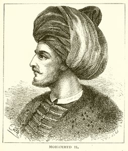 Maometto II da English School