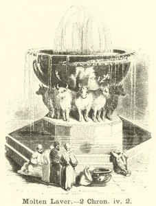 Lavabo di bronzo, 2 Cronache, iv, 2