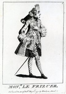 Mons. Le Frizuer, 1771 da English School