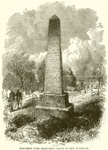 Monumento sulla tomba di Bradford a New Plymouth da English School