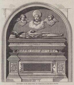 Monumento a Dr John Yonge, di Torrigiani, nella Rolls Chapel da English School