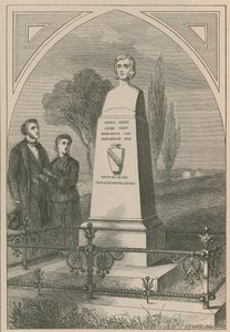 Monumento a James Henry Leigh Hunt da English School