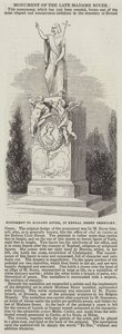 Monumento a Madame Soyer, nel cimitero di Kensal Green da English School