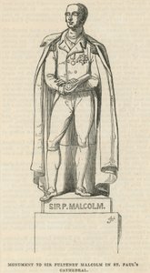 Monumento a Sir Pulteney Malcolm da English School