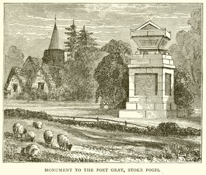 Monumento al poeta Gray, Stoke Pogis da English School