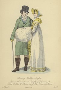 Abito da passeggio mattutino per signore e signori da English School