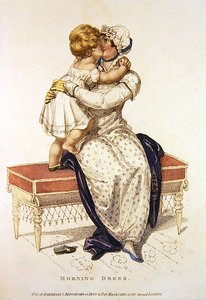 Abito da mattina, tavola di moda da Ackermann