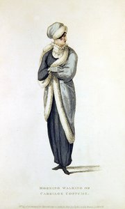 Abito da mattina, passeggio o carrozza, tavola di moda da Ackermann