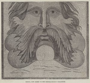 Mosaico, appena aggiunto alla collezione del British Museum da English School