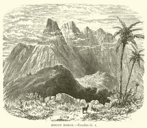 Monte Horeb, Esodo, iii da English School