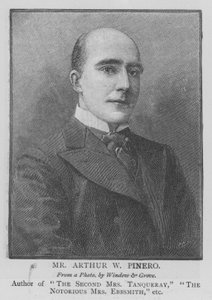 Mr Arthur W Pinero (incisione)