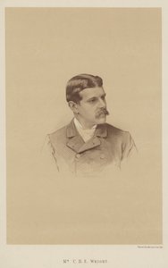 Mr C B E Wright (litografia)