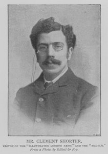 Mr Clement Shorter, direttore del "Illustrated London News" e del "Sketch" (incisione) da English School