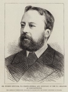 Mr Eugene Schuyler, Console Generale degli Stati Uniti e Segretario della Legazione degli Stati Uniti a Costantinopoli da English School