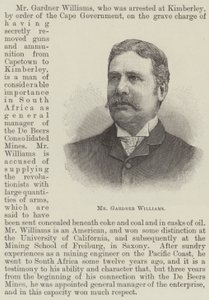 Mr Gardner Williams (incisione) da English School