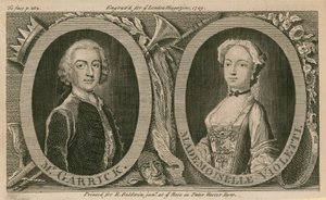 Il signor Garrick e Mademoiselle Violetti (Eva Marie Veigel) da English School
