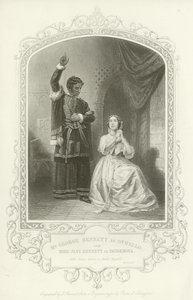 Mr George Bennett come Otello e Miss Jane Bennett come Desdemona, Otello, Atto IV, Scena II da English School