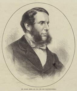 Il signor George Jessel, QC, MP, il nuovo Solicitor-General da English School