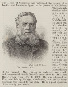 Il signor Gurdon, MP da English School