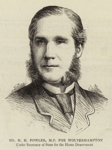 Mr H H Fowler, MP per Wolverhampton da English School