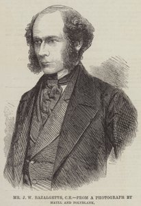 Il Signor J W Bazalgette, CE da English School