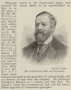 Il signor James Bailey, MP per Walworth