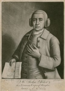 Mr John Alder, il fortunato bottaio di Abingdon, vincitore della lotteria da English School